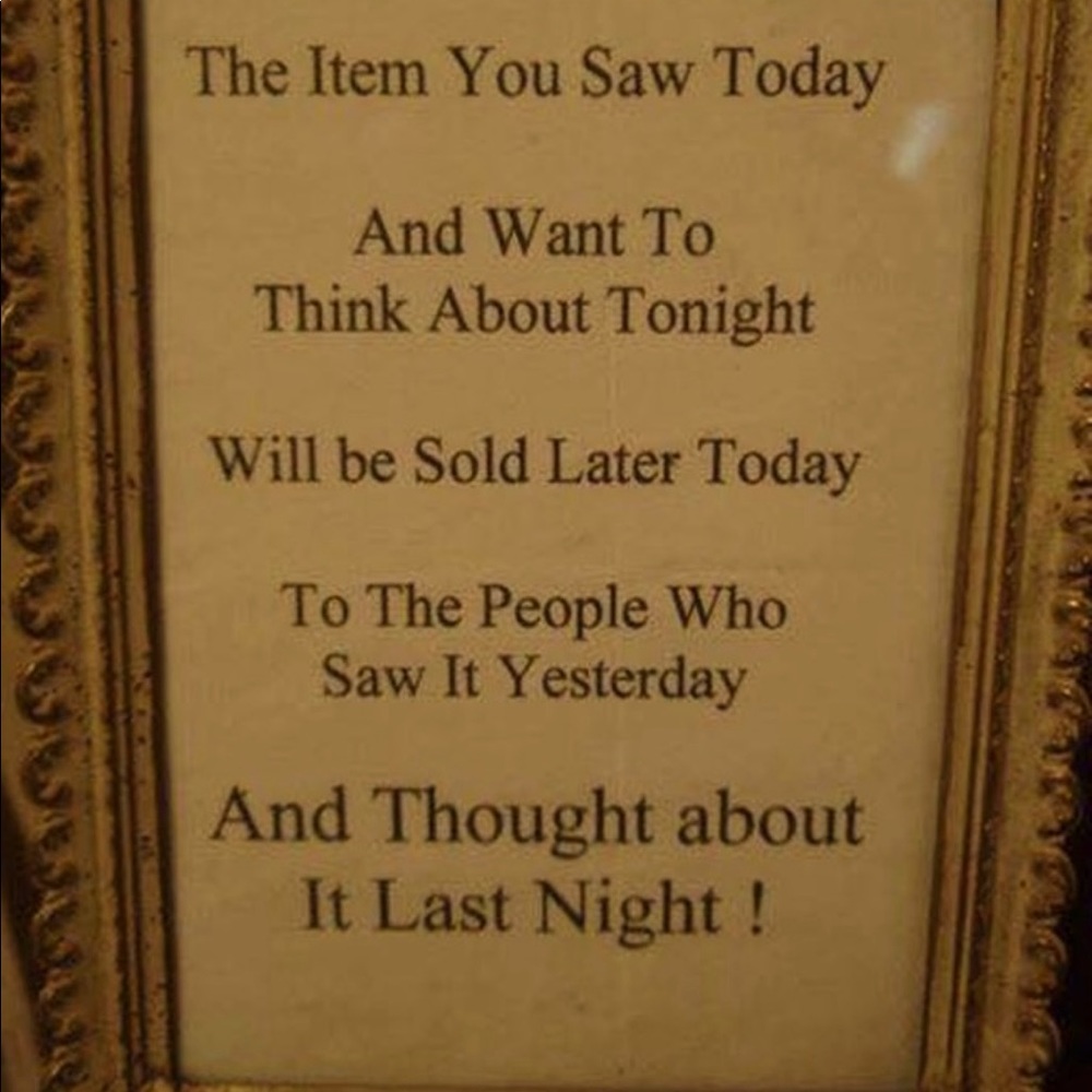 Make an offer on the item you want today!